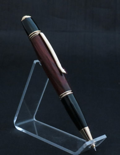 Black and Gold Wood Pen