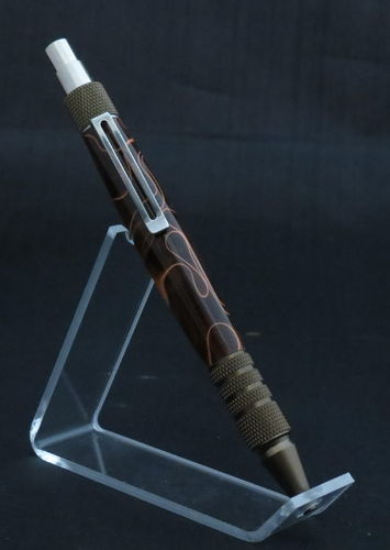 Chrome Camo and Dark Copper Click Pen